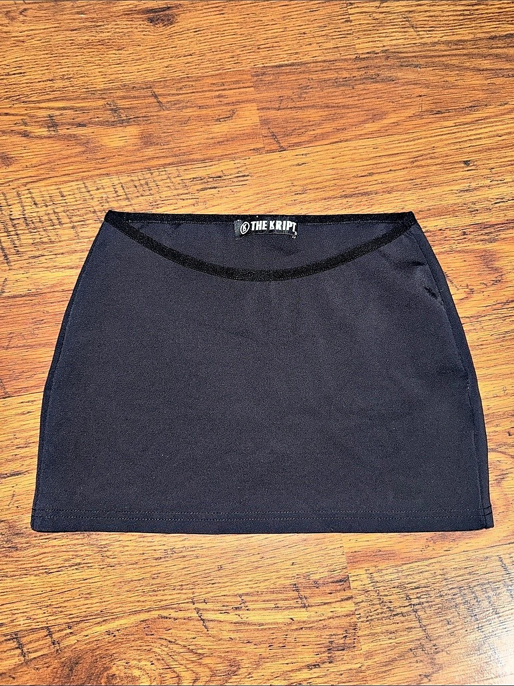 The Kript Black Mini Skirt Size XXS Like New 19.3.M.1
